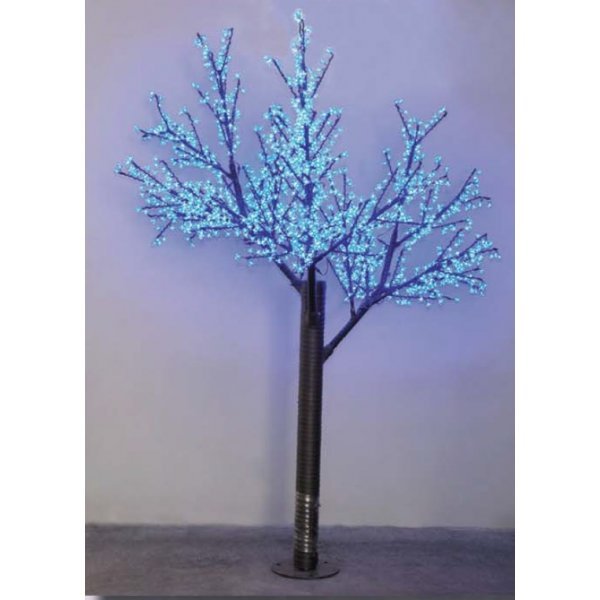Χριστουγεννιάτικο Φωτιζόμενο Δέντρο με Μπλε LED (2,80m)